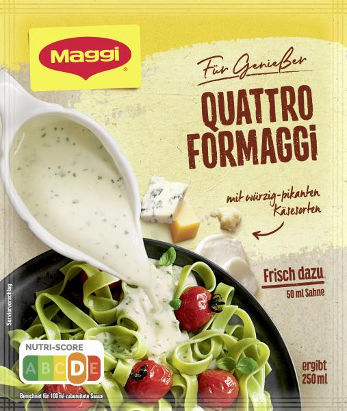 Maggi Für Genießer Quattro Formaggi Sauce