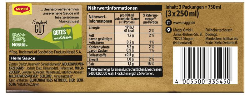 Maggi Helle Sauce