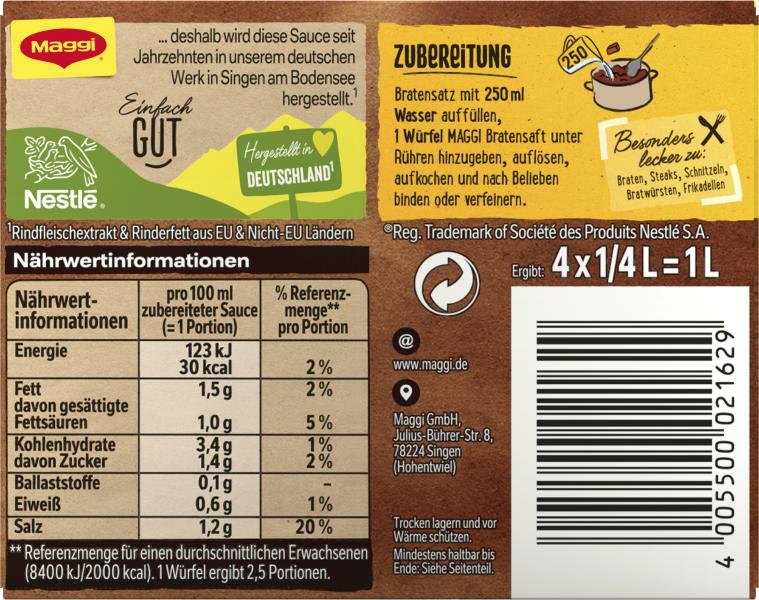 Maggi Bratensaft