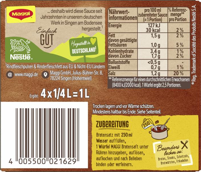 Maggi Bratensaft Multipack