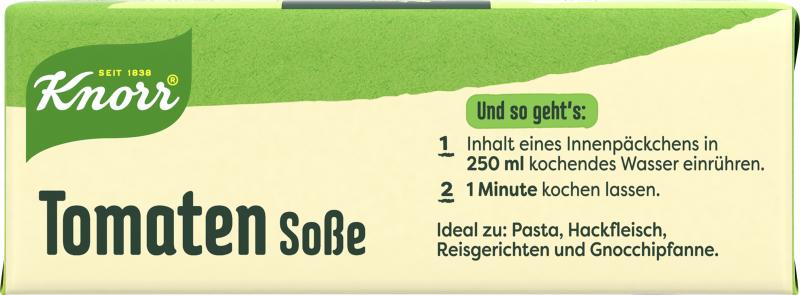 Knorr Tomaten Soße