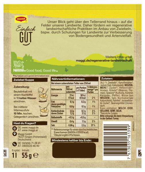 Maggi Guten Appetit  Zwiebel Suppe