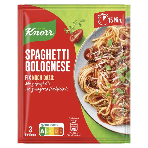 Knorr Fix Spaghetti Bolognese