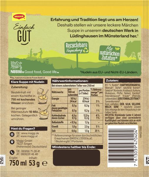 Maggi Guten Appetit Märchen Suppe