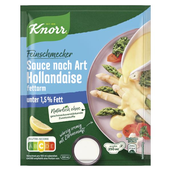 Knorr Feinschmecker Sauce nach Art Hollandaise fettarm