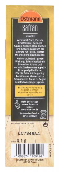 Ostmann Safran gemahlen