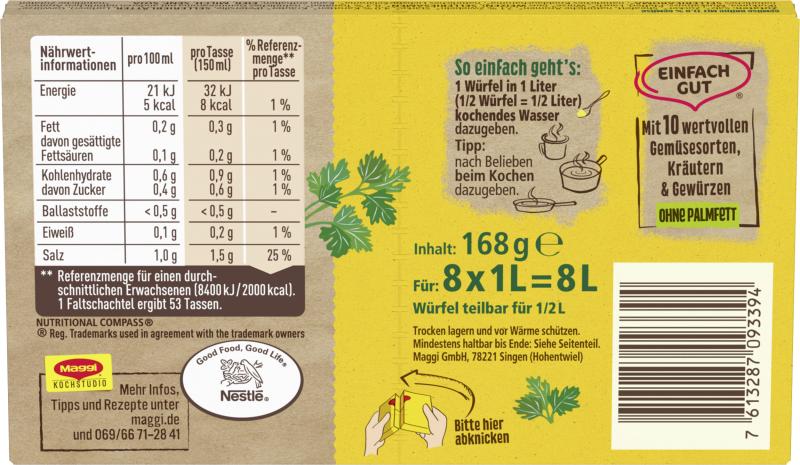Maggi Gemüse Brühe