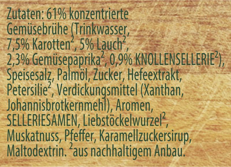 Knorr Bouillon Pur Gemüse