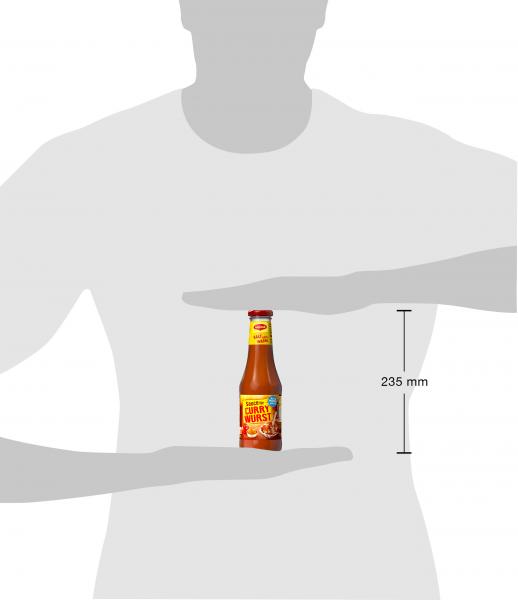 Maggi Internationale Würzsauce Sauce für Currywurst mit Chili