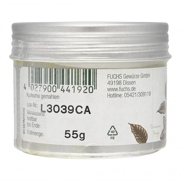 Fuchs Kurkuma gemahlen