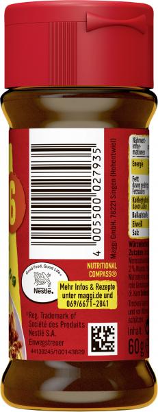 Maggi Würzmischung Pasta und Pizza Streuer