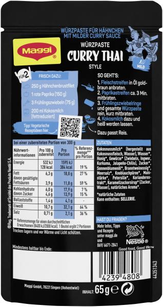 Maggi Magic Asia Würzpaste für Curry Thai Style