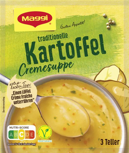 Maggi Guten Appetit traditionelle Kartoffelcremesuppe