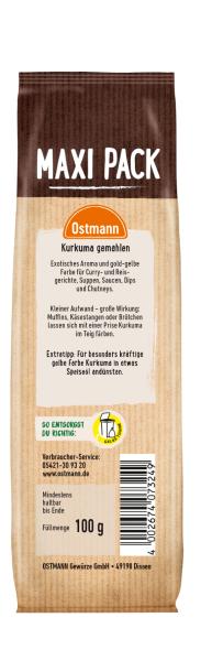 Ostmann Kurkuma gemahlen