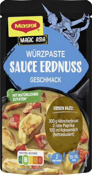 Maggi Magic Asia Würzpaste für Sauce Erdnuss Geschmack