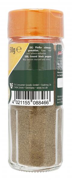 Cadea Pfeffer schwarz gemahlen