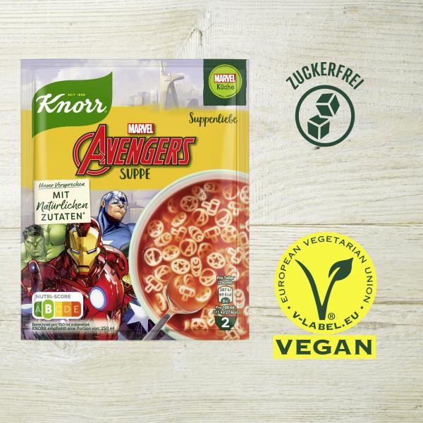 Knorr Suppenliebe Marvel Avengers Suppe