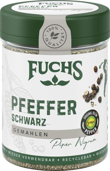 Fuchs Pfeffer schwarz gemahlen