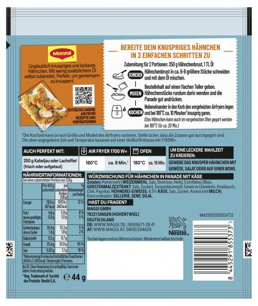 Maggi Fix Airfryer Käse Knusper Hähnchen
