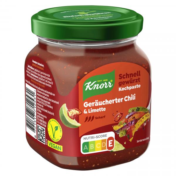 Knorr Schnell gewürzt Kochpaste Geräucherte Chili & Limette