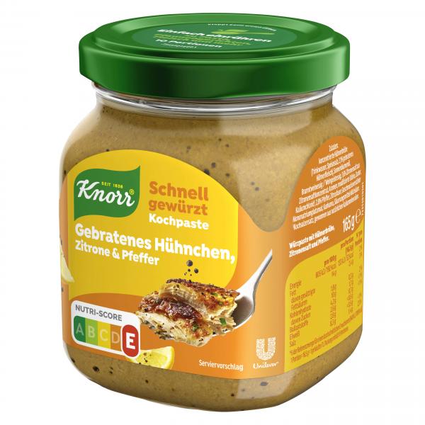 Knorr Schnell gewürzt Kochpaste Gebratenes Hühnchen