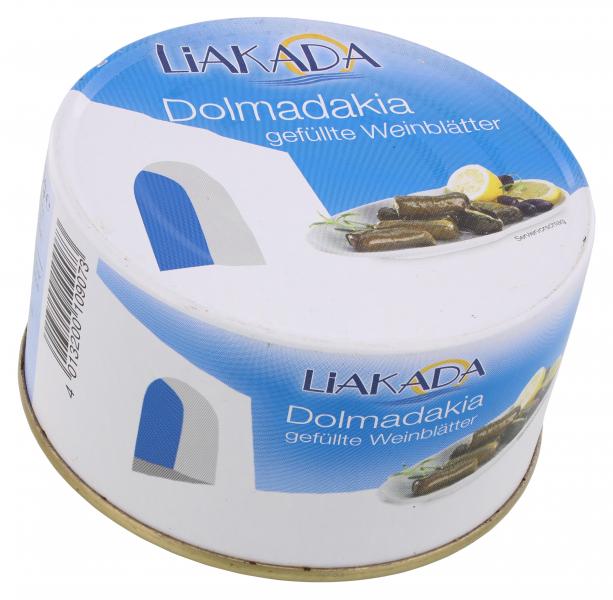 Liakada Dolmadakia Gefüllte Weinblätter mit Reis