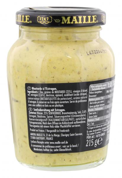 Maille Dijon Senf mit Estragon 