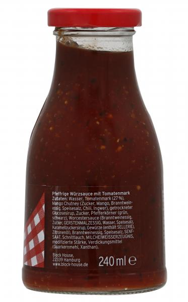 Block House Steak Sauce pikant-fruchtig