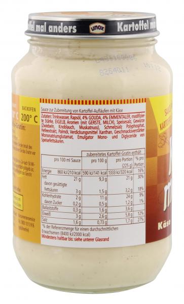 Unox Kartoffel Mal anders Käse
