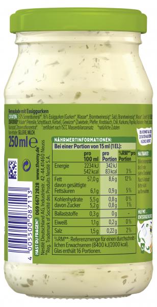 Thomy Gourmet-Remoulade mit Kräutern