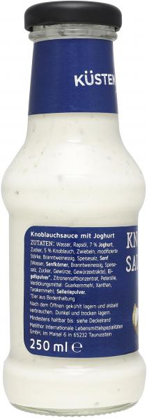 Küstengold Knoblauch Sauce