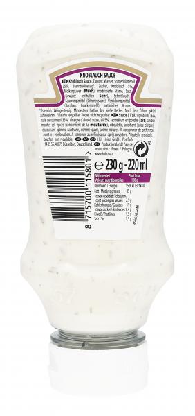 Heinz Knoblauch Sauce