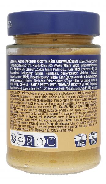 Barilla Pesto à la ricotta et aux noix 190 g