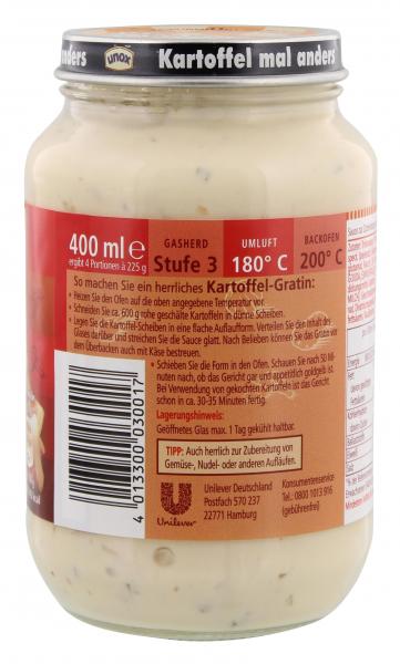 Unox Kartoffel Mal anders Speck-Zwiebeln