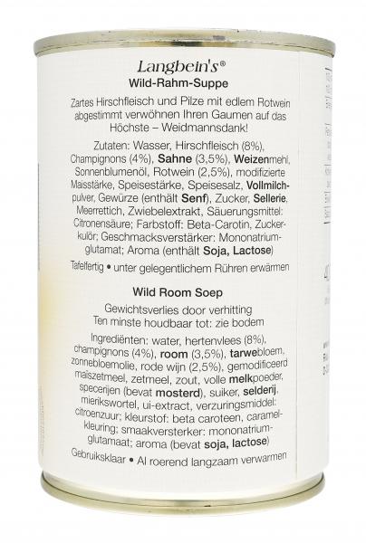 Jürgen Langbein Wild-Rahm-Suppe