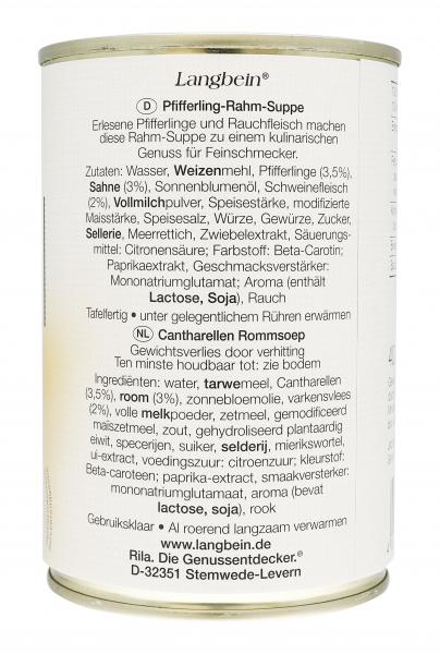 Jürgen Langbein Pfifferling-Rahm-Suppe