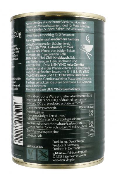 Lien Ying Asian-Spirit Asia-Gemüse