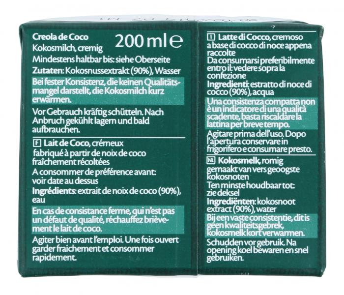 Lien Ying Asian-Spirit Creola de Coco Premium Kokosmilch