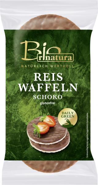 Rinatura Bio Daily Green Reiswaffeln Schoko