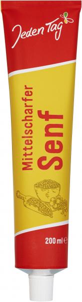 Jeden Tag Senf mittelscharf