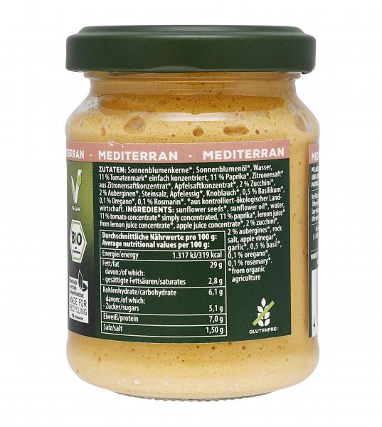 Biozentrale Aufstrich Mediterran