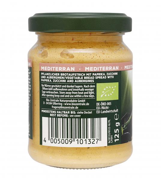 Biozentrale Aufstrich Mediterran