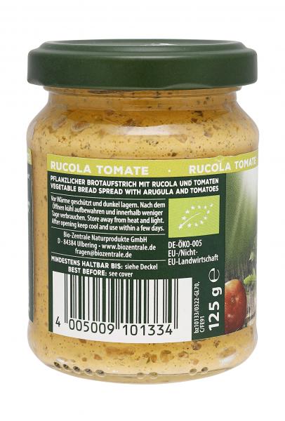 Biozentrale Aufstrich Rucola Tomate