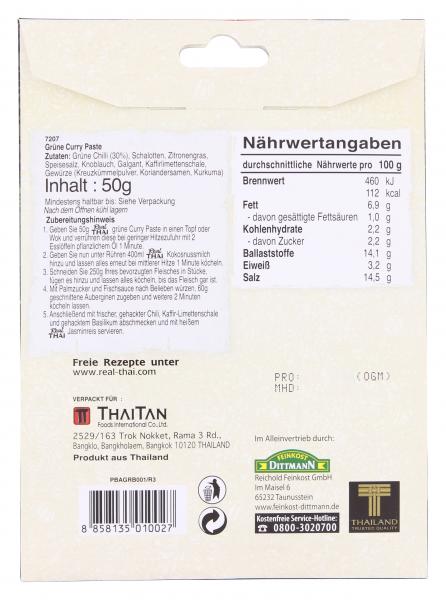 Real Thai Grüne Curry Paste