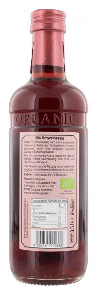 Mazzetti Bio Rotweinessig
