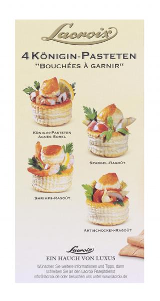 Lacroix Königin Pasteten