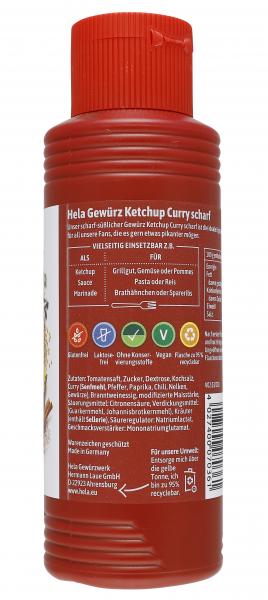 Hela Gewürz Ketchup Curry scharf