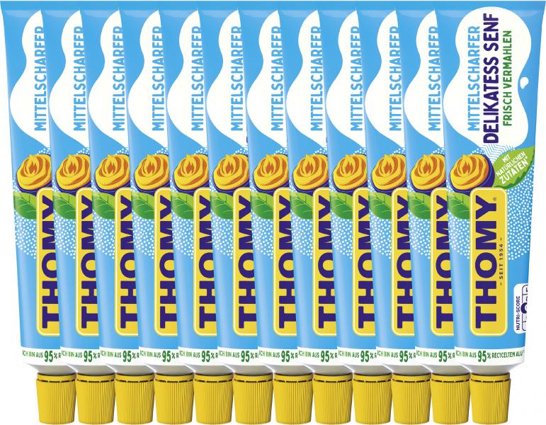 Thomy Delikatess Senf mittelscharf