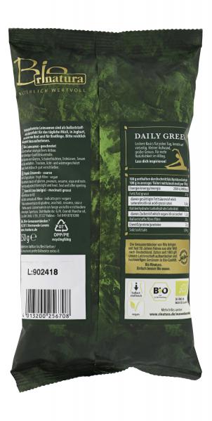 Rinatura Bio Daily Green Leinsamen geschrotet