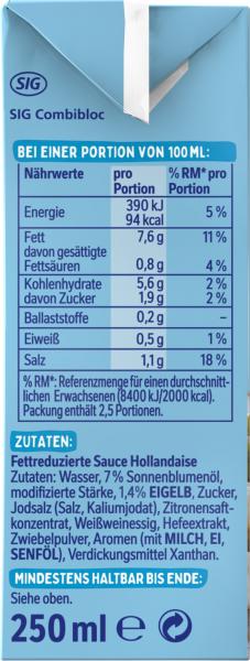 Thomy Les Sauces Hollandaise légère